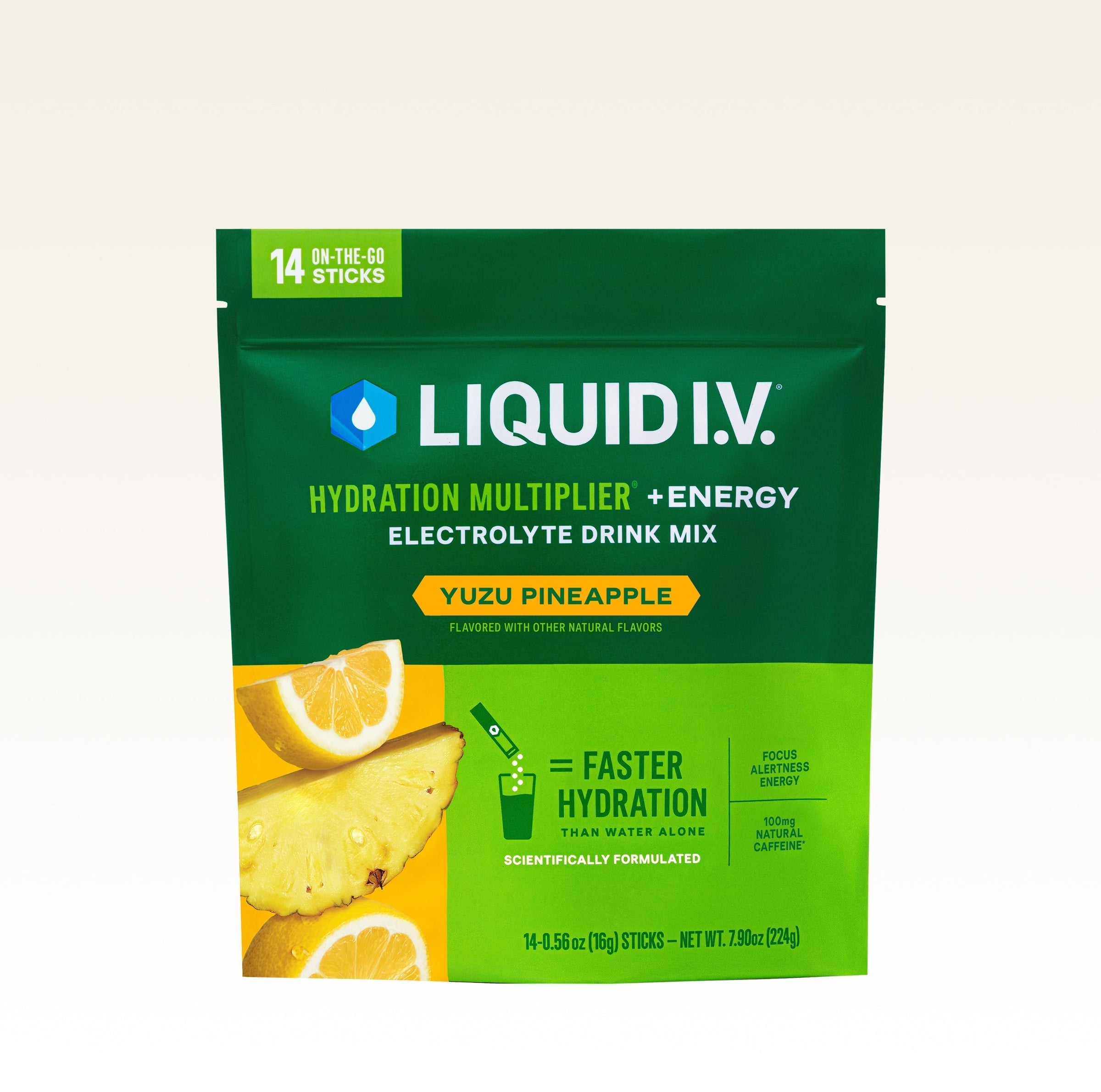 Yuzu Pineapple Hydration Multiplier® +Energy - Clean Citrus Focus