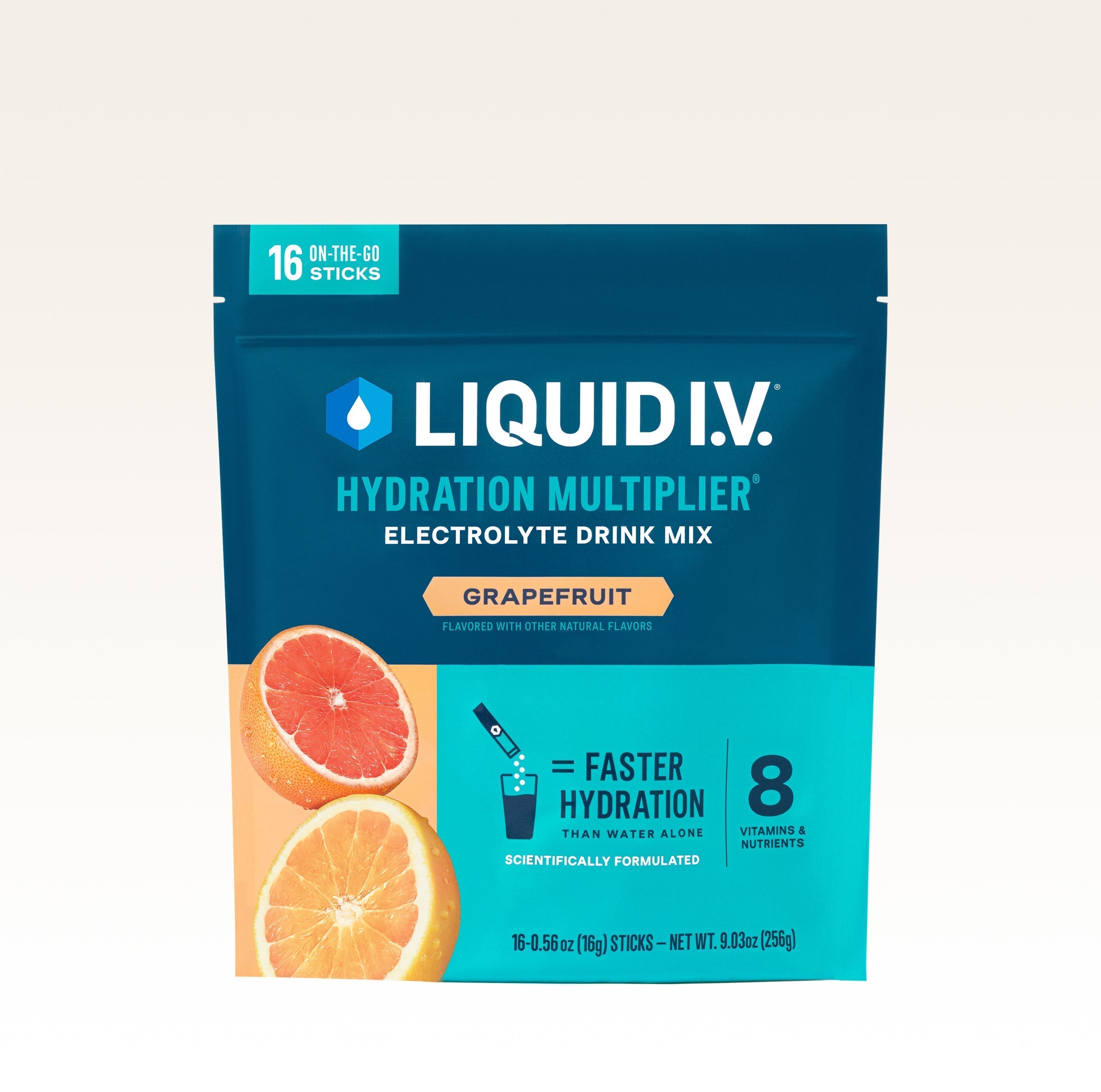 Image of a Liquid I.V.® pouch.