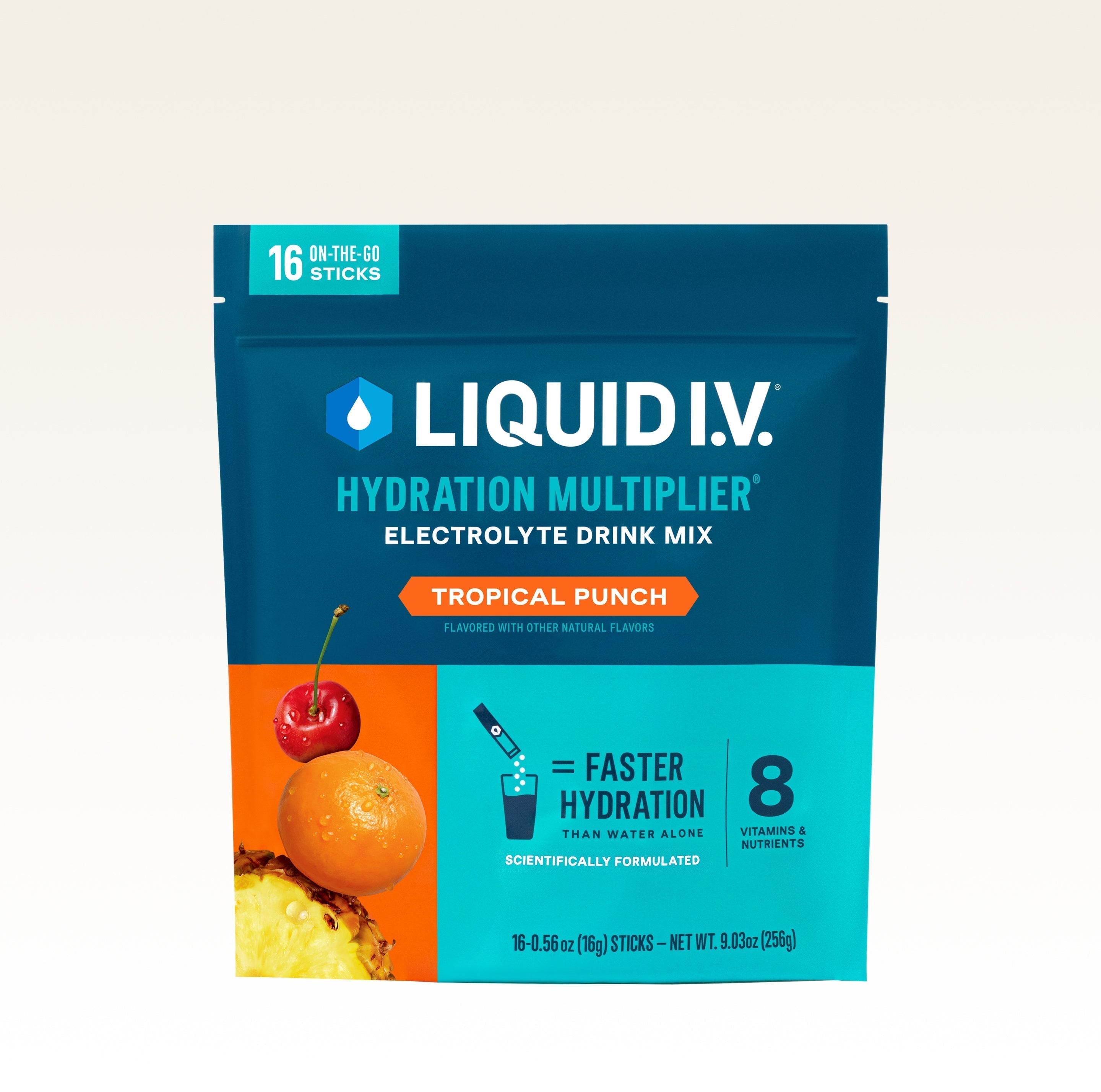 Image of a Liquid I.V.® pouch.