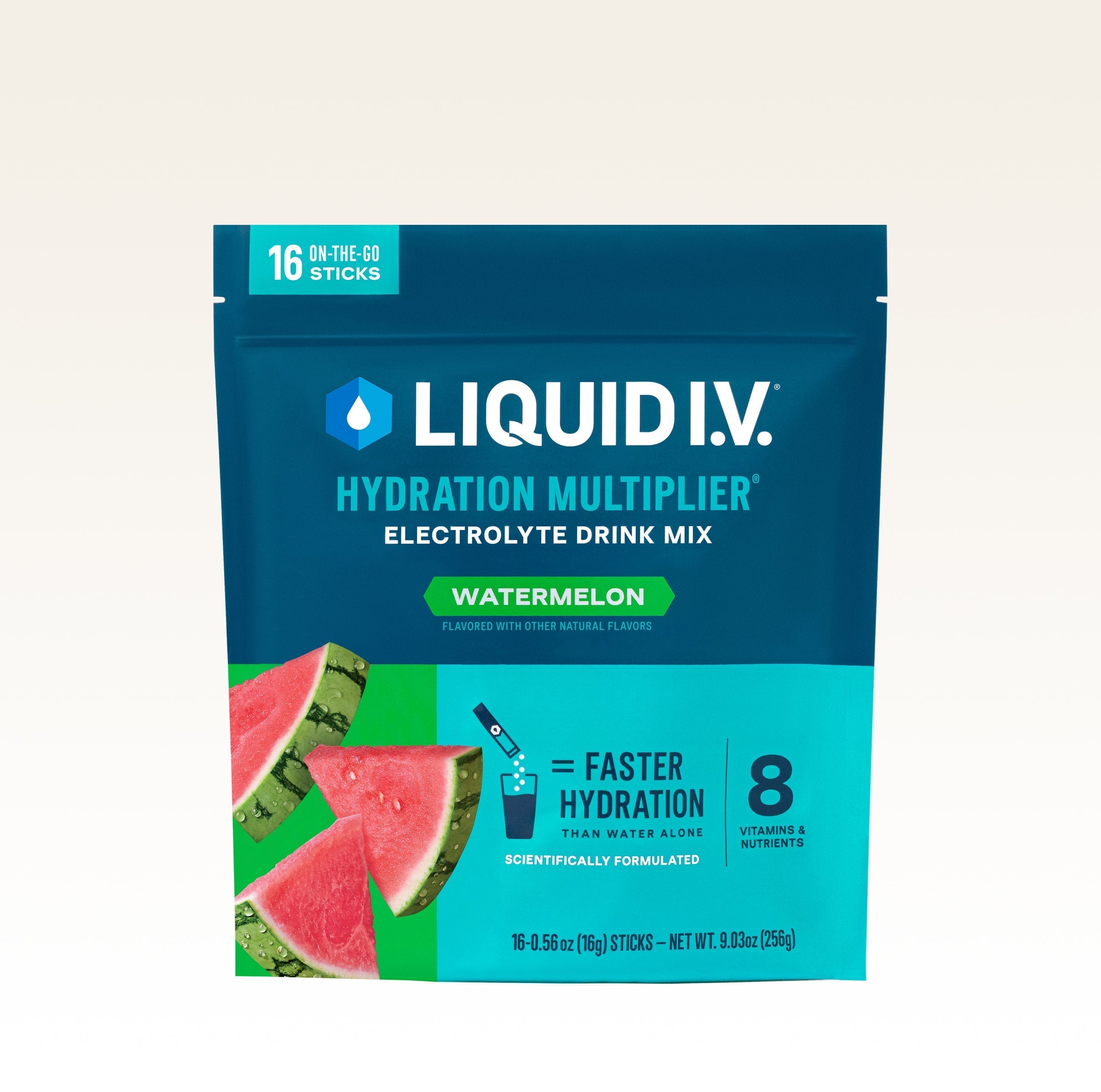 Image of a Liquid I.V.® pouch.