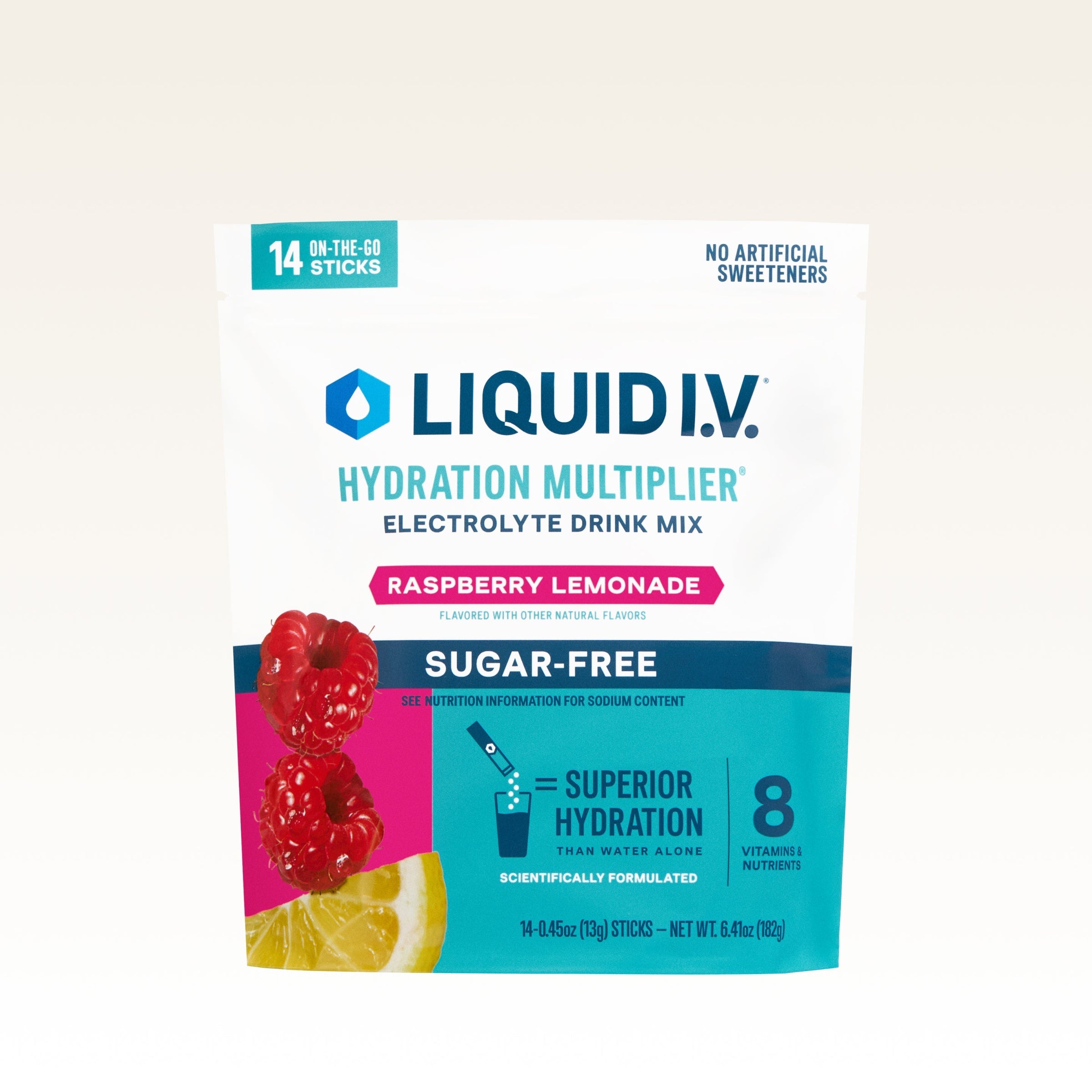 Raspberry Lemonade Hydration Multiplier® Sugar-Free - Pure Berry Fuel