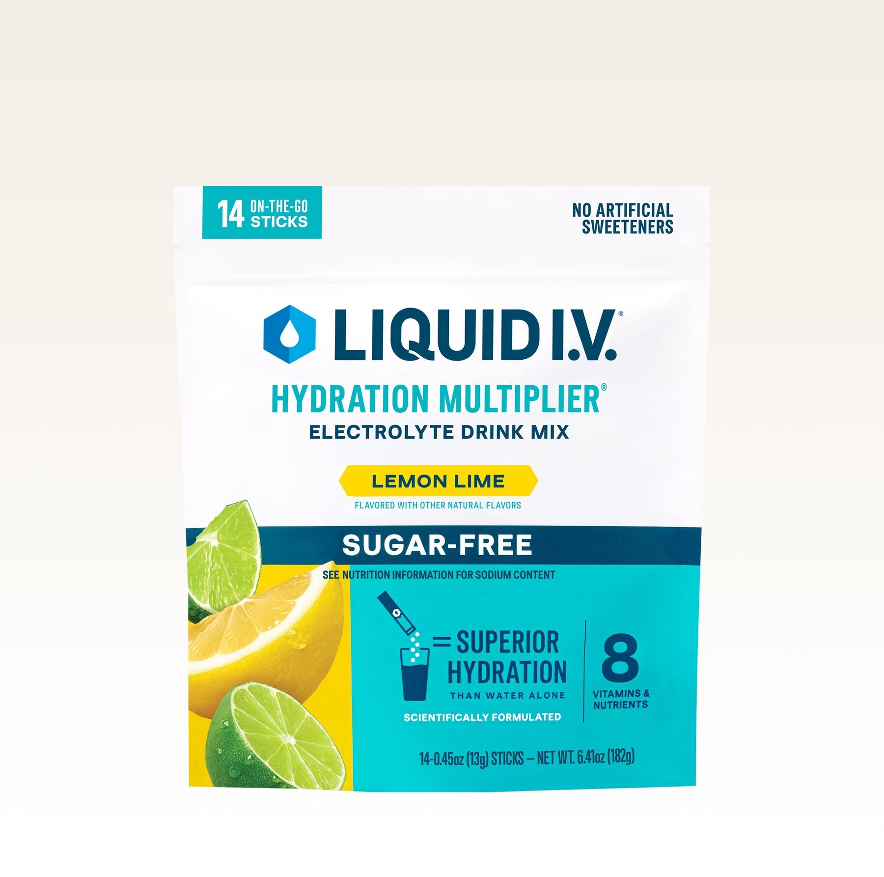 Lemon Lime Hydration Multiplier® Sugar-Free - Citrus Smooth Flow