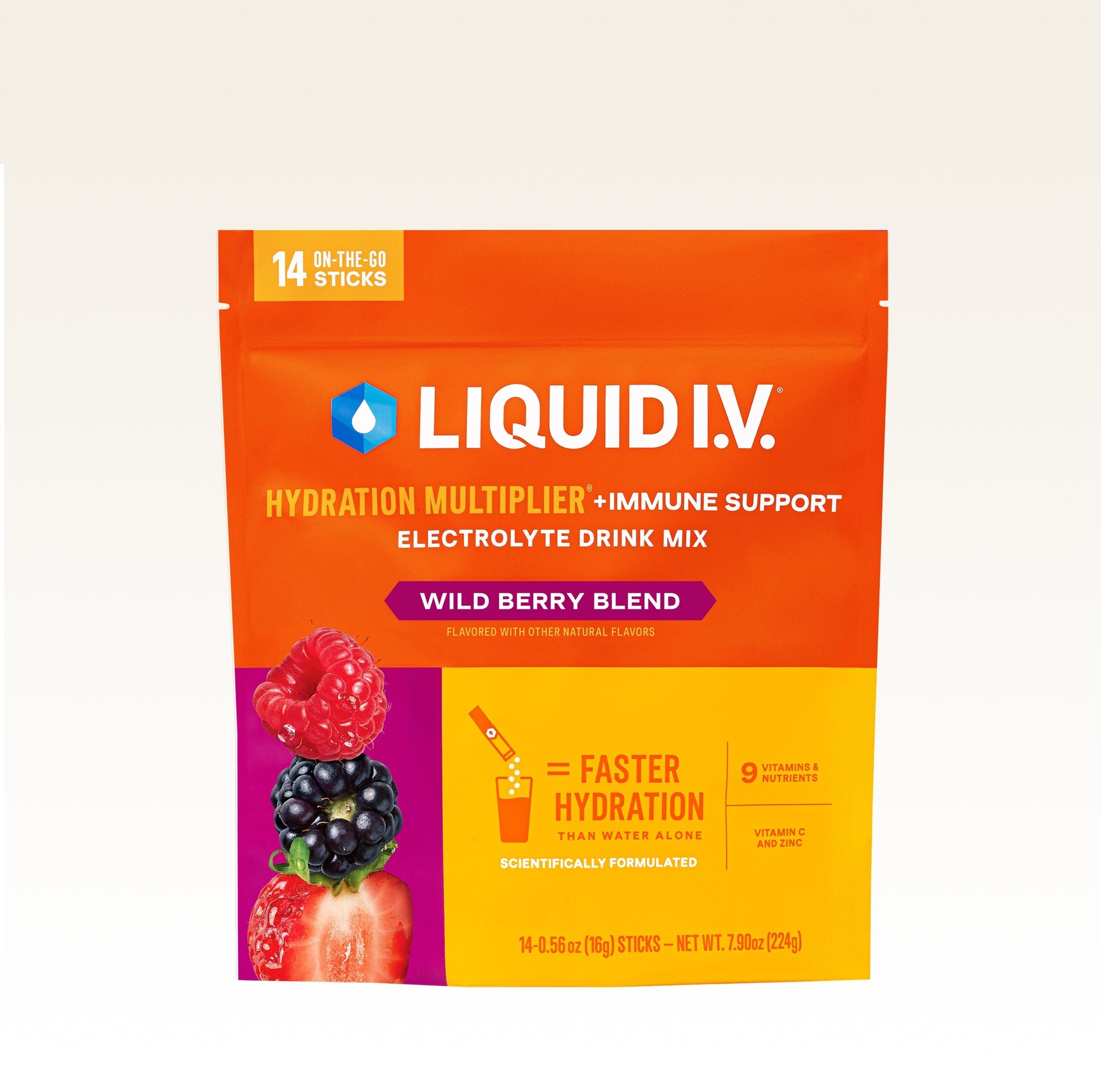 Wild Berry Blend Hydration Multiplier® +Immune Support - Berry Daily Care