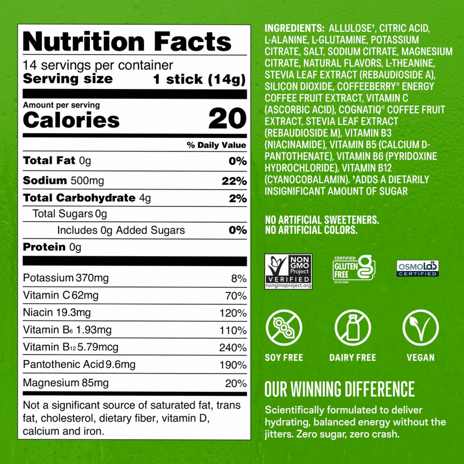 Sugar-Free Energy Fruity Bundle - Value Stack
