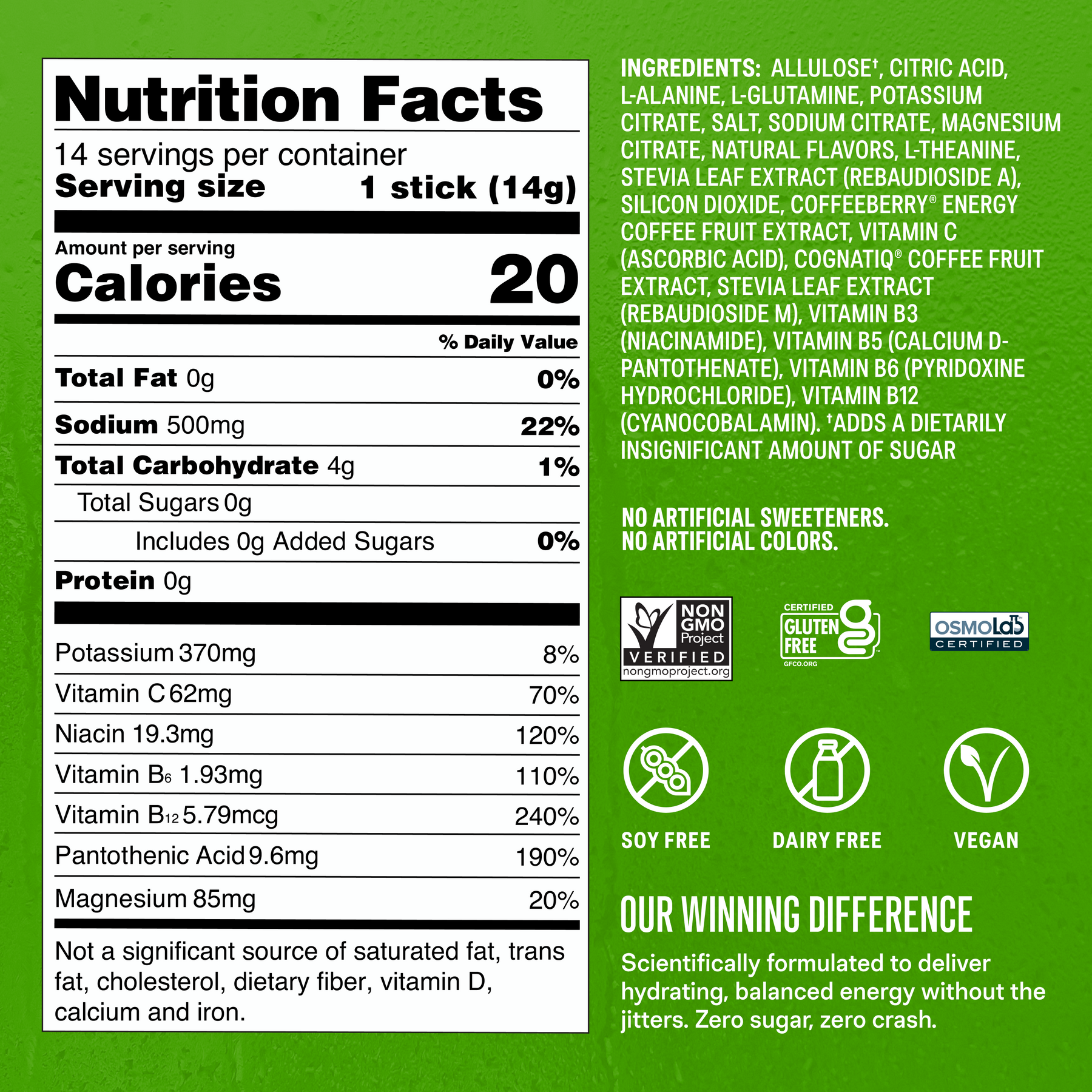Sugar-Free Energy Fruity Bundle - Value Stack